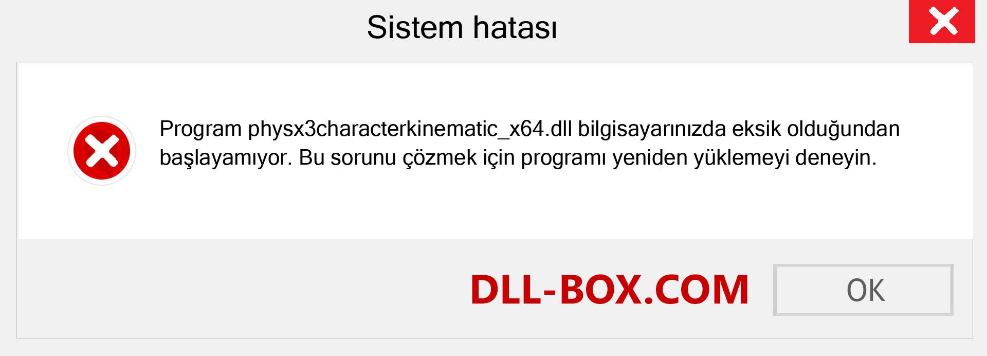 physx3characterkinematic_x64.dll dosyası eksik mi? Windows 7, 8, 10 için İndirin - Windows'ta physx3characterkinematic_x64 dll Eksik Hatasını Düzeltin, fotoğraflar, resimler